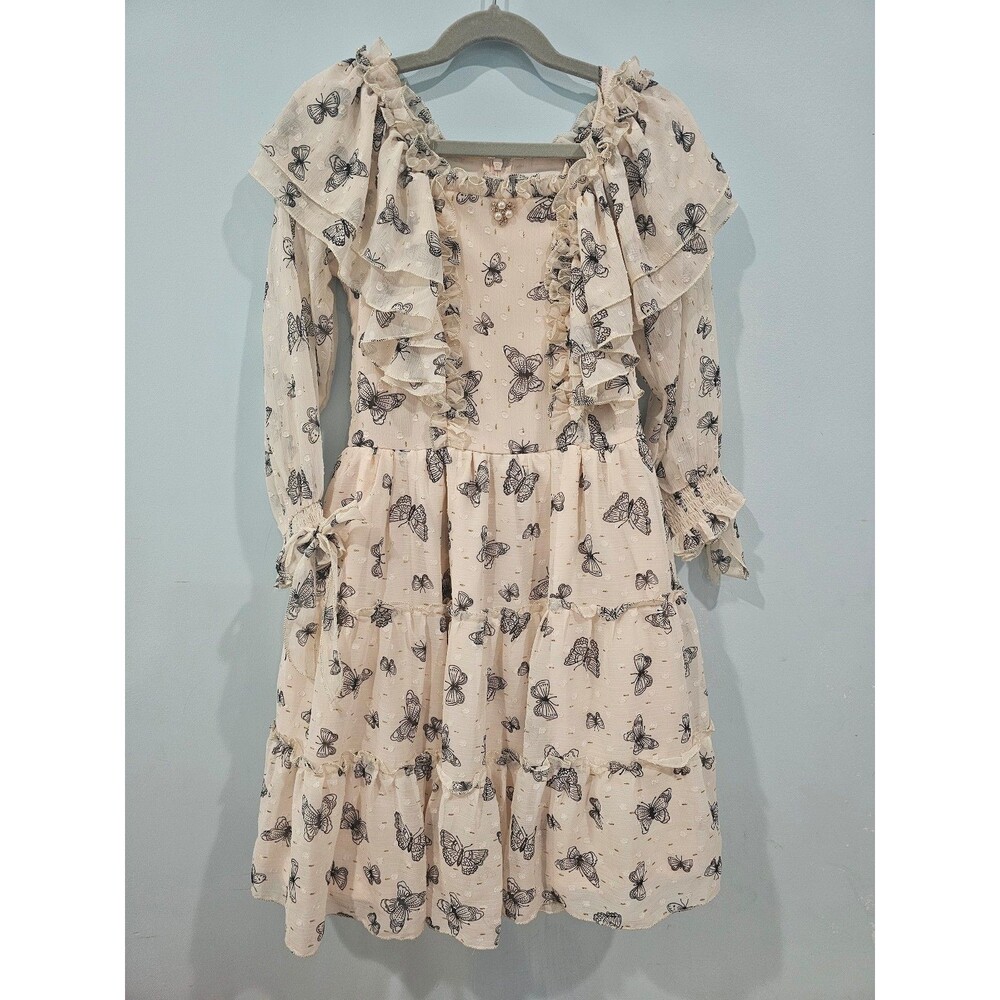New Girls frill Dress size 6 to 7 years
